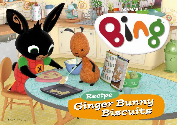 Bing's Ginger Bunny Biscuits Recipe
